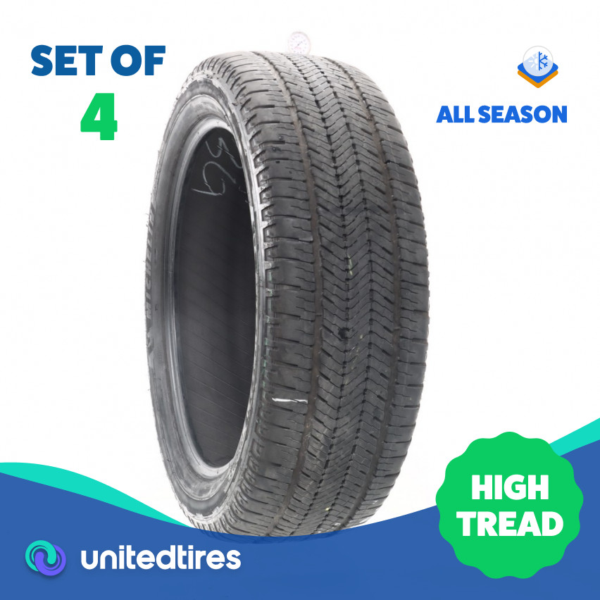 Set of (4) Used LT 275/50R24 Michelin Primacy LTX 121/118S – 8.5-9.5/32