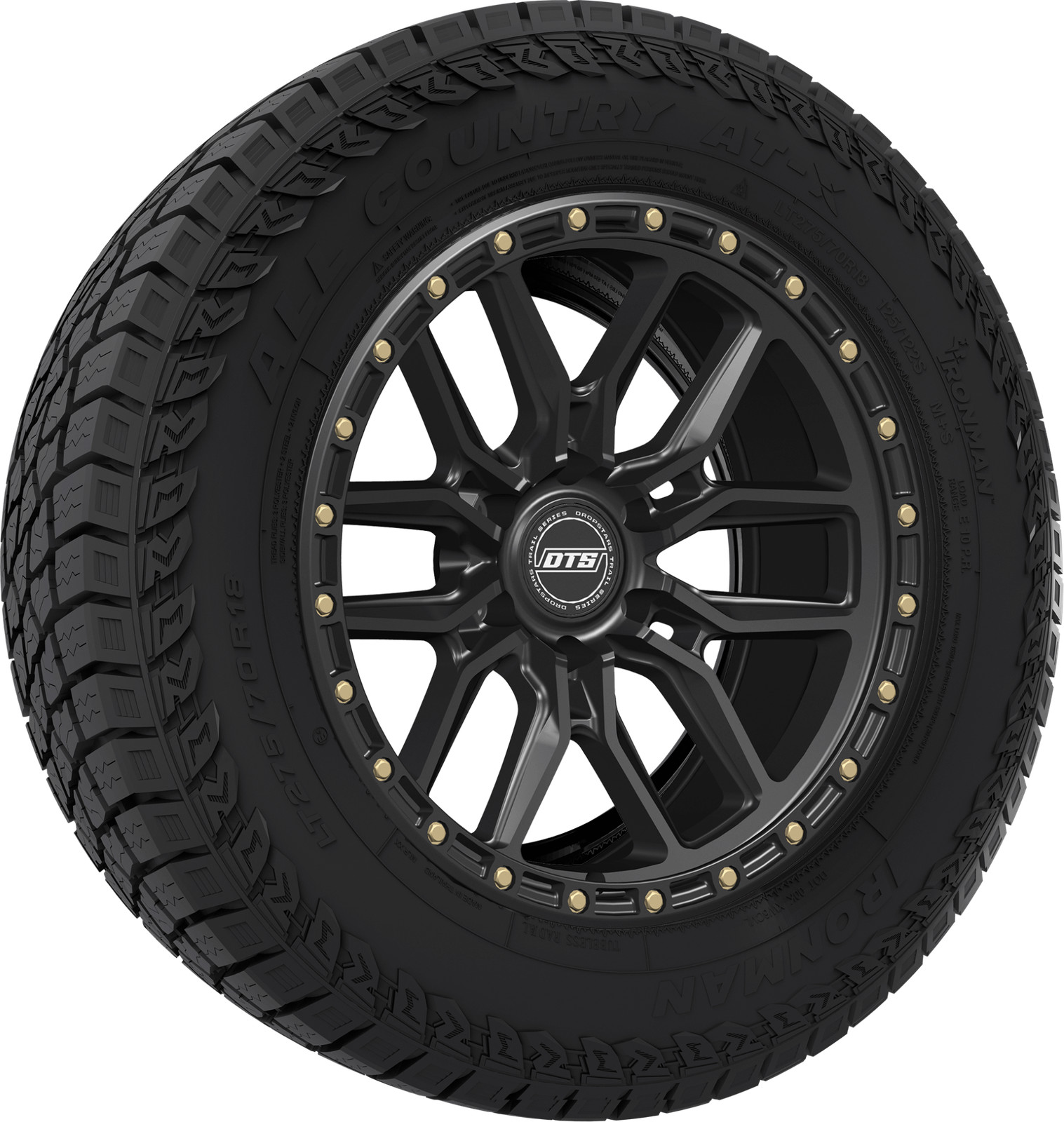 Set of 4 Ironman All Country AT-X LT275/55R20/10 10-Ply 120S Tires 2755520 275 5
