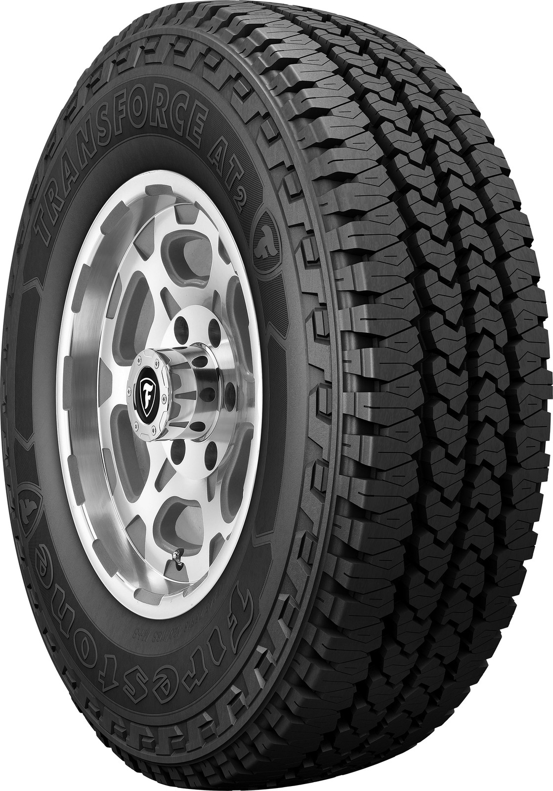 2 New Firestone Transforce AT 2 Tire 265/75R16 123/120R BW 2657516
