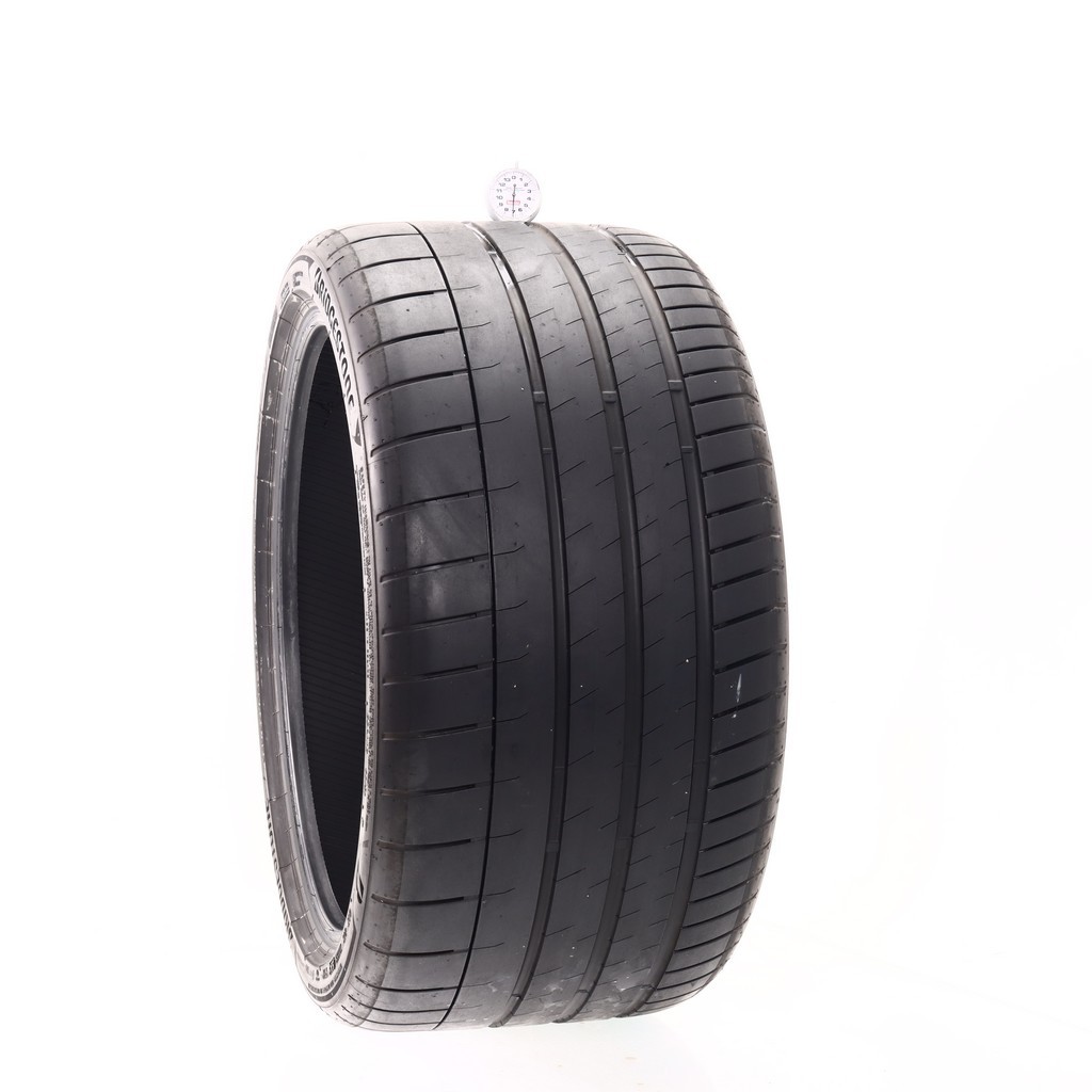 Set of (4) Used 325/30ZR21 Bridgestone Potenza Sport Enliten ND0 108Y – 6.5-7/32