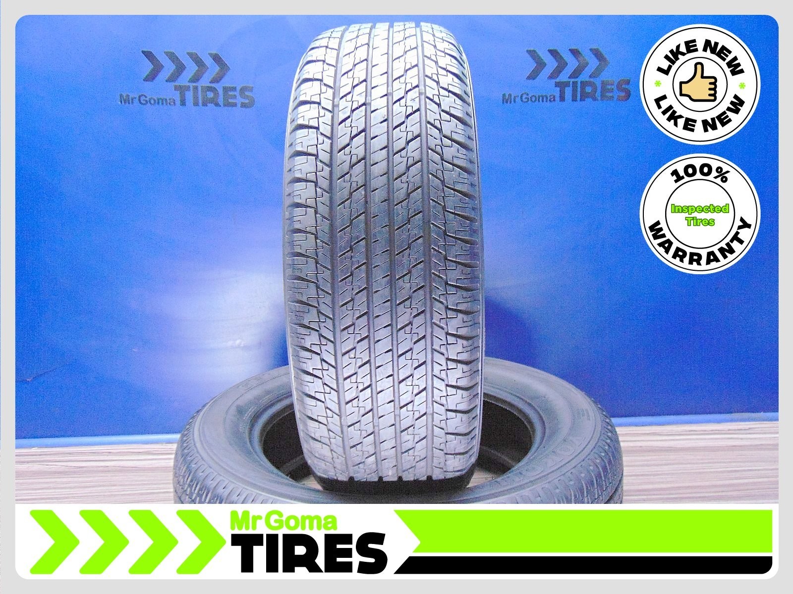 Set of 2 Yokohama Geolandar G96B P245/60R20 Used Tires 9.2/32 107H – 2456020