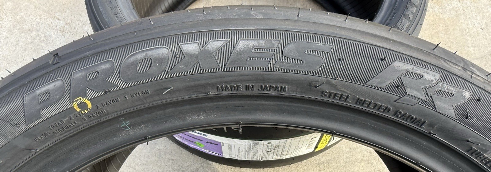 TWO BRAND NEW 285/30ZR18 93Y Toyo Proxes RR Track & Competition Tires 2853018