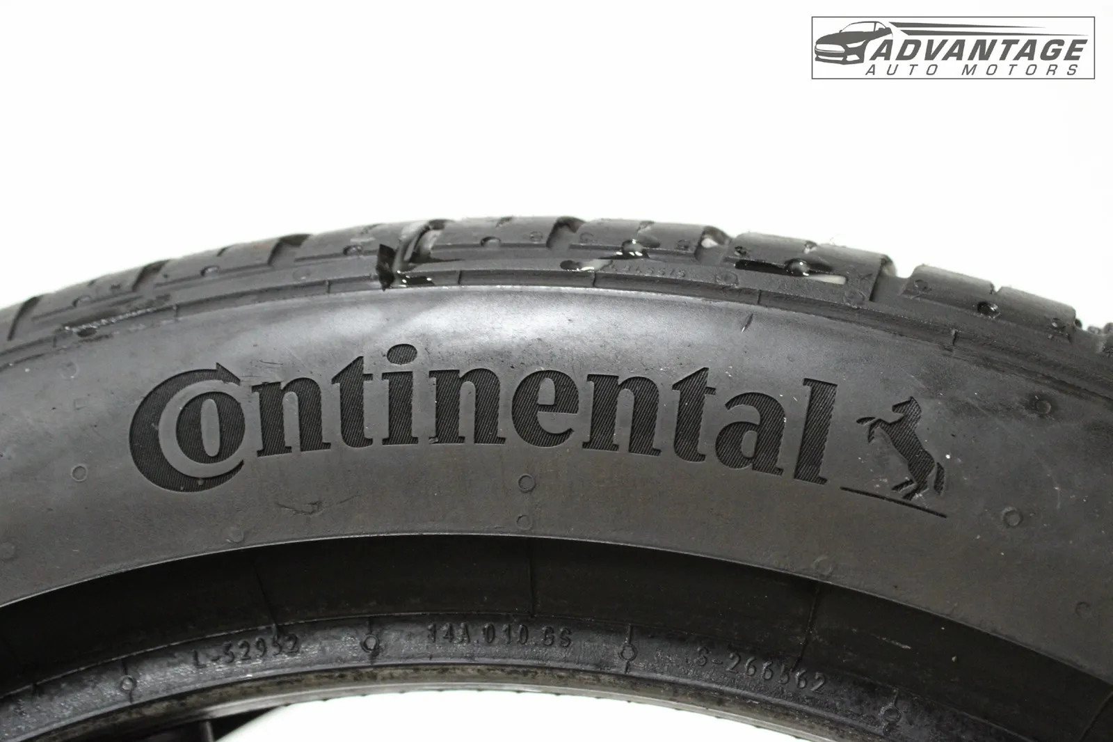 2015-2016 MERCEDES E350 W212 WHEEL TIRE CONTINENTAL 245/40ZR18 97Y 9/32 NDS OEM