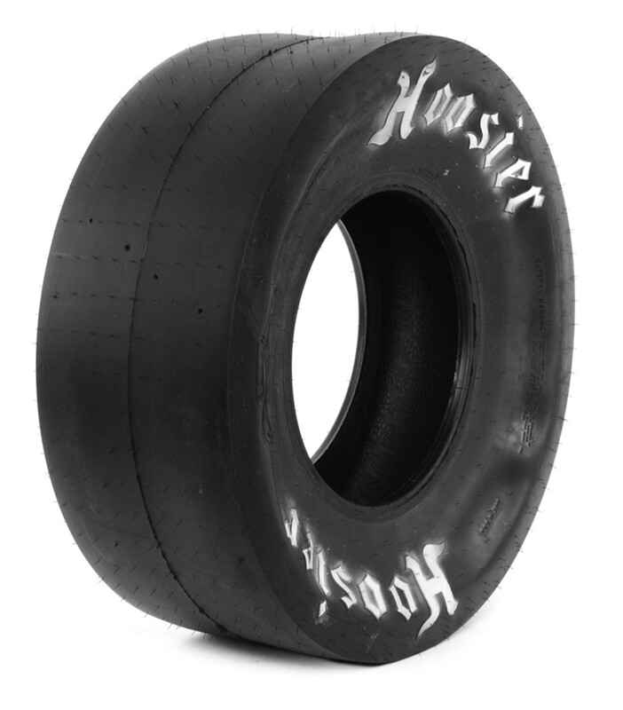 Hoosier 18837DBR Drag Bracket Radial Slick, 29.5×10.5-17, White Letter, Each