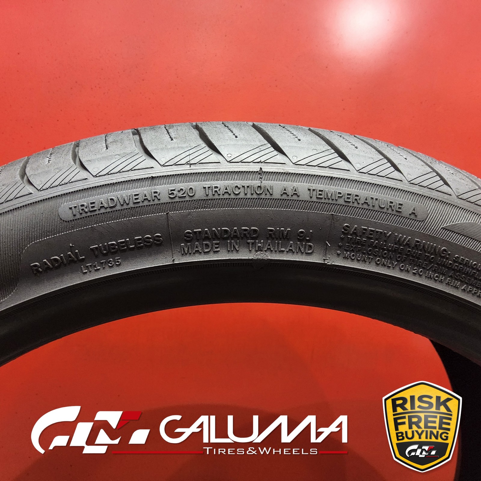 1 Tire LikeNEW Atlas Force UHP XL 255/40R20 255/40/20 2554020 No Repairs #96276