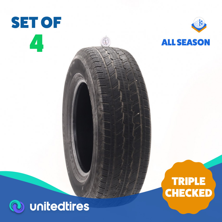 Set of (4) Used 255/70R17 General Grabber HTS 112S – 6.5-7/32