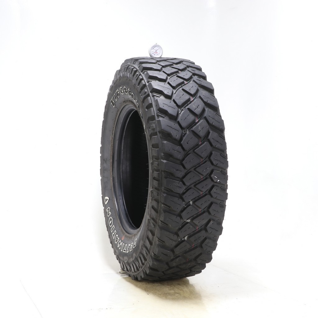 Set of (4) Used LT 255/75R17 Firestone Destination M/T2 – 9-10/32