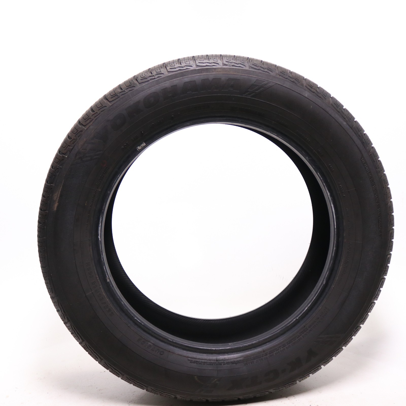 Set of 4 Used 225/60R18 Yokohama YK-CTX – 100H – 9-10/32