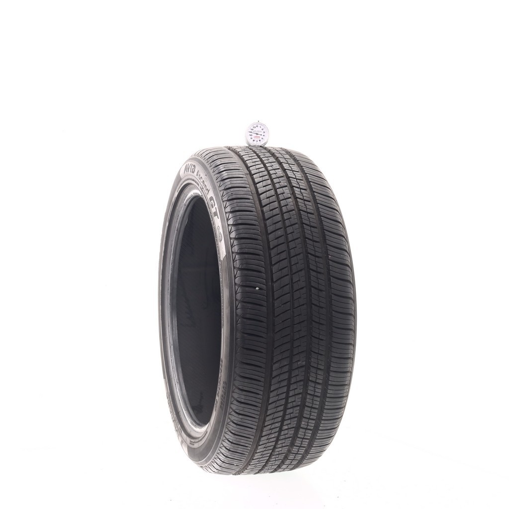 Set of (4) Used 235/45R18 Yokohama Avid Ascend GT 94V – 9.5-11/32