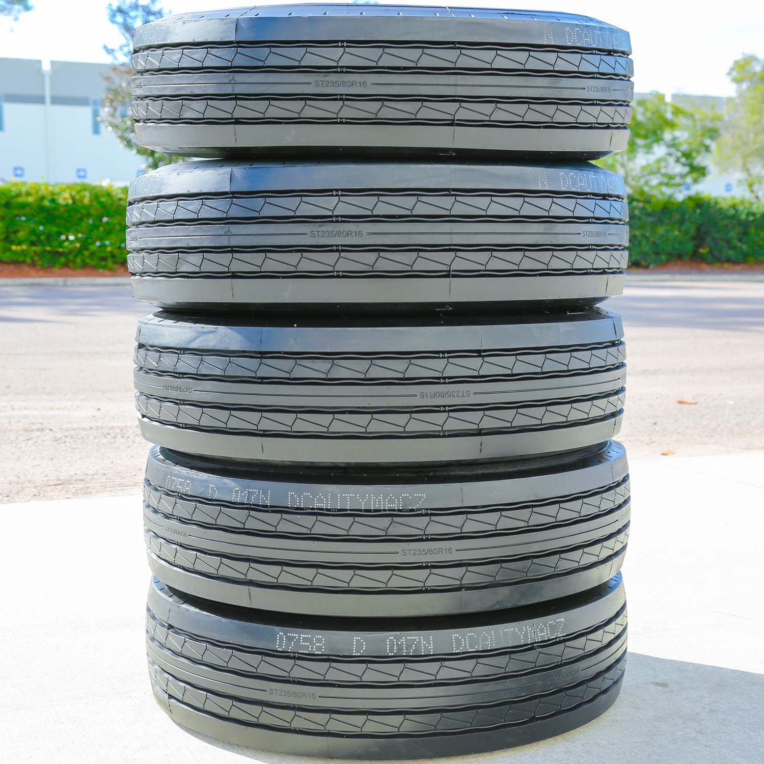 2 Tires Nebula Grand Trailer-N’ 001 All Steel ST 235/80R16 Load H 16 Ply Trailer