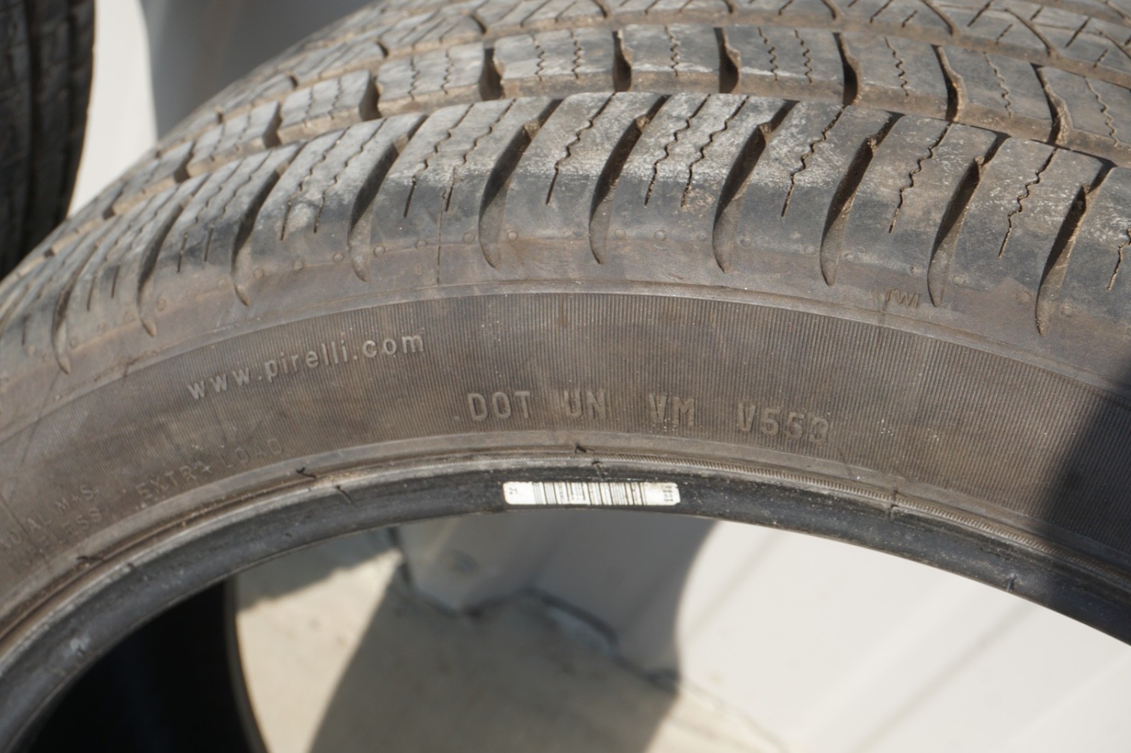 2 X Pirelli Pzero All Season Plus 3 255/35 R18 94Y Tires Tire – USED – GOOD