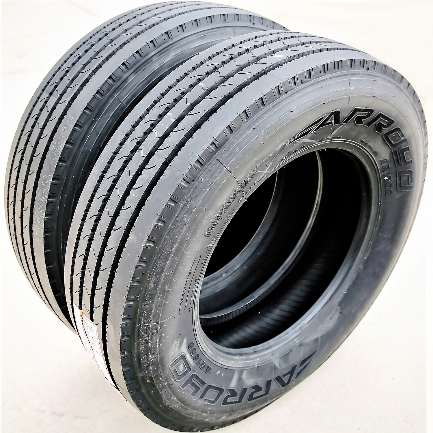 4 Tires Arroyo AR1000 255/70R22.5 Load H 16 Ply Steer M+S All Steel Commercial