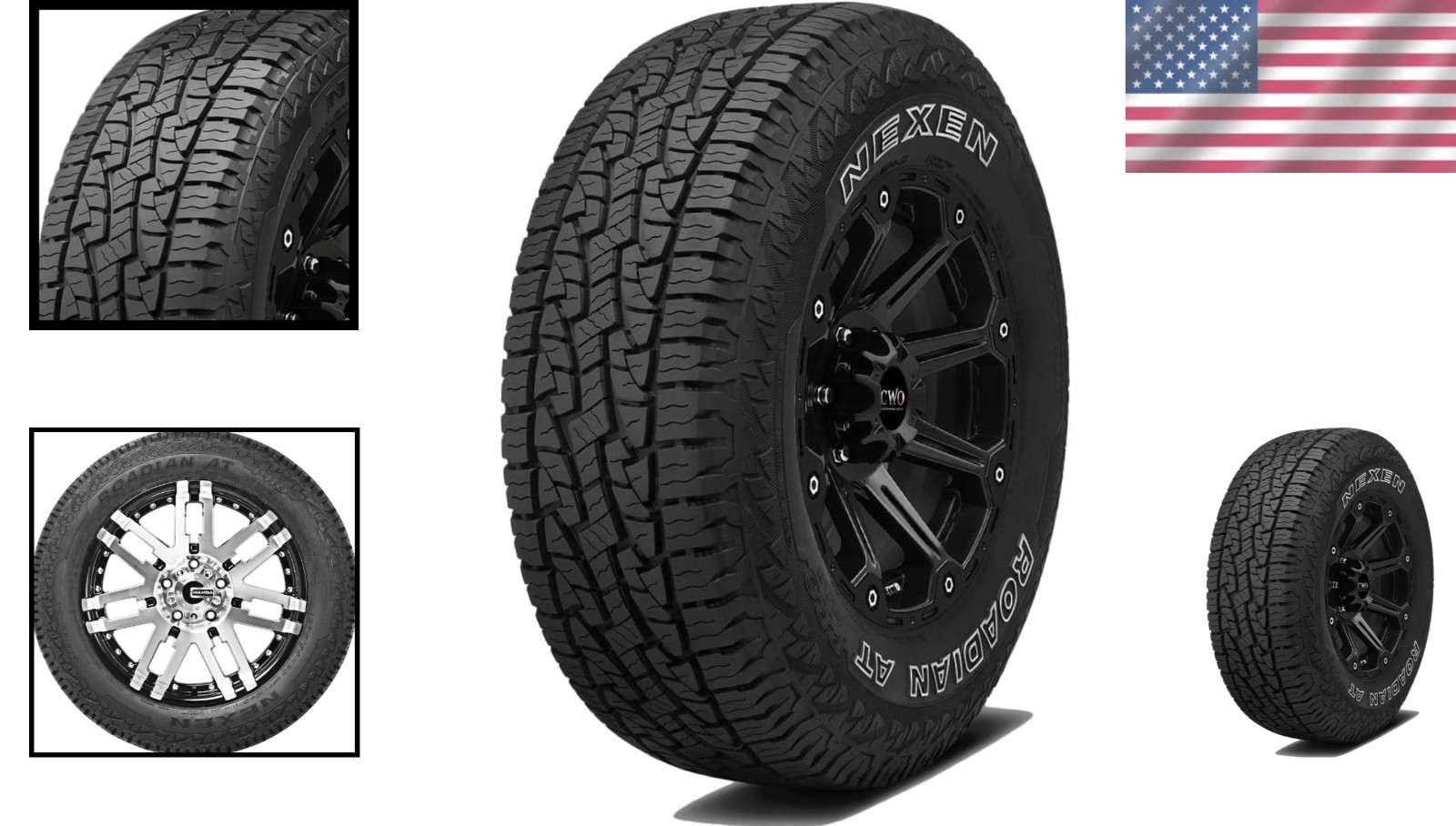 Roadian AT Pro RA8 LT245/75R16 Universal Fit Tire