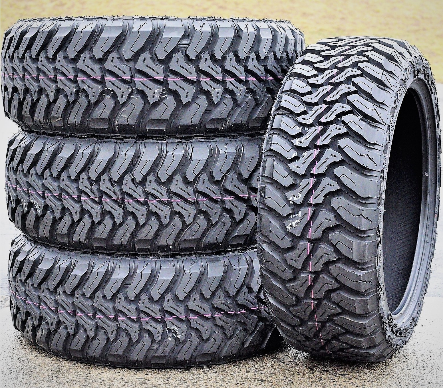 4 Tires LT 35X12.50R20 Accelera M/T-01 MT Mud Load E 10 Ply