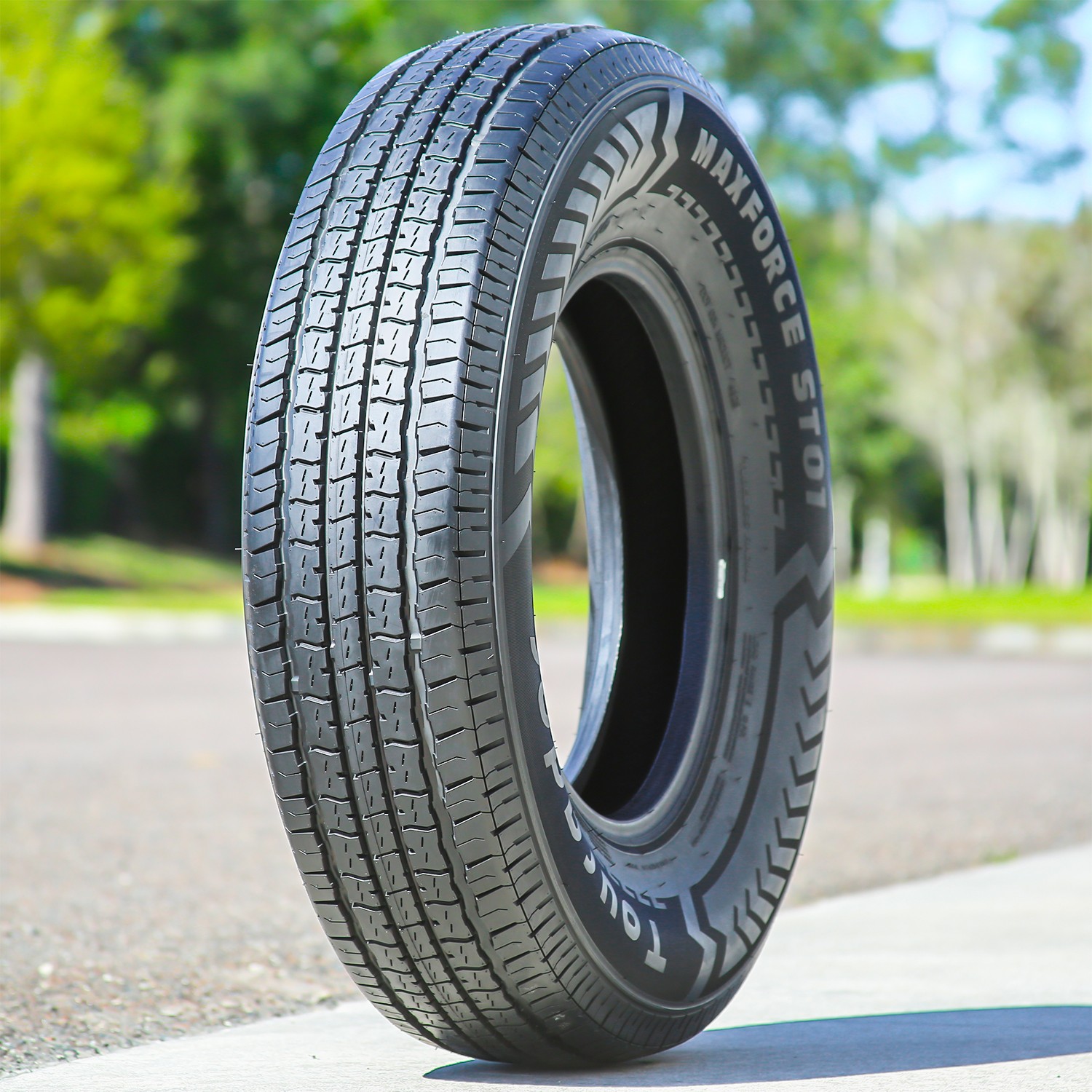 2 Tires Tourador MaxForce ST01 Semi-Steel ST 205/75R14 Load D 8 Ply Trailer