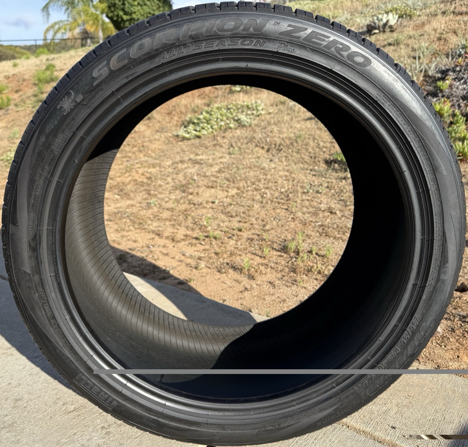 Set of TWO BRAND NEW 295/35R21 Pirelli Scorpion Zero AS + Plus All Season Tires