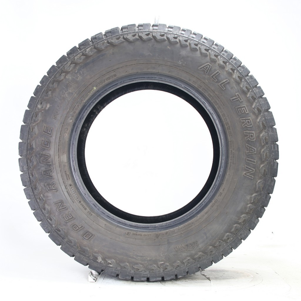 Set of (4) Used LT 275/70R18 Mazama Open Range A/T SQM-3 125/122S – 12-13.5/32