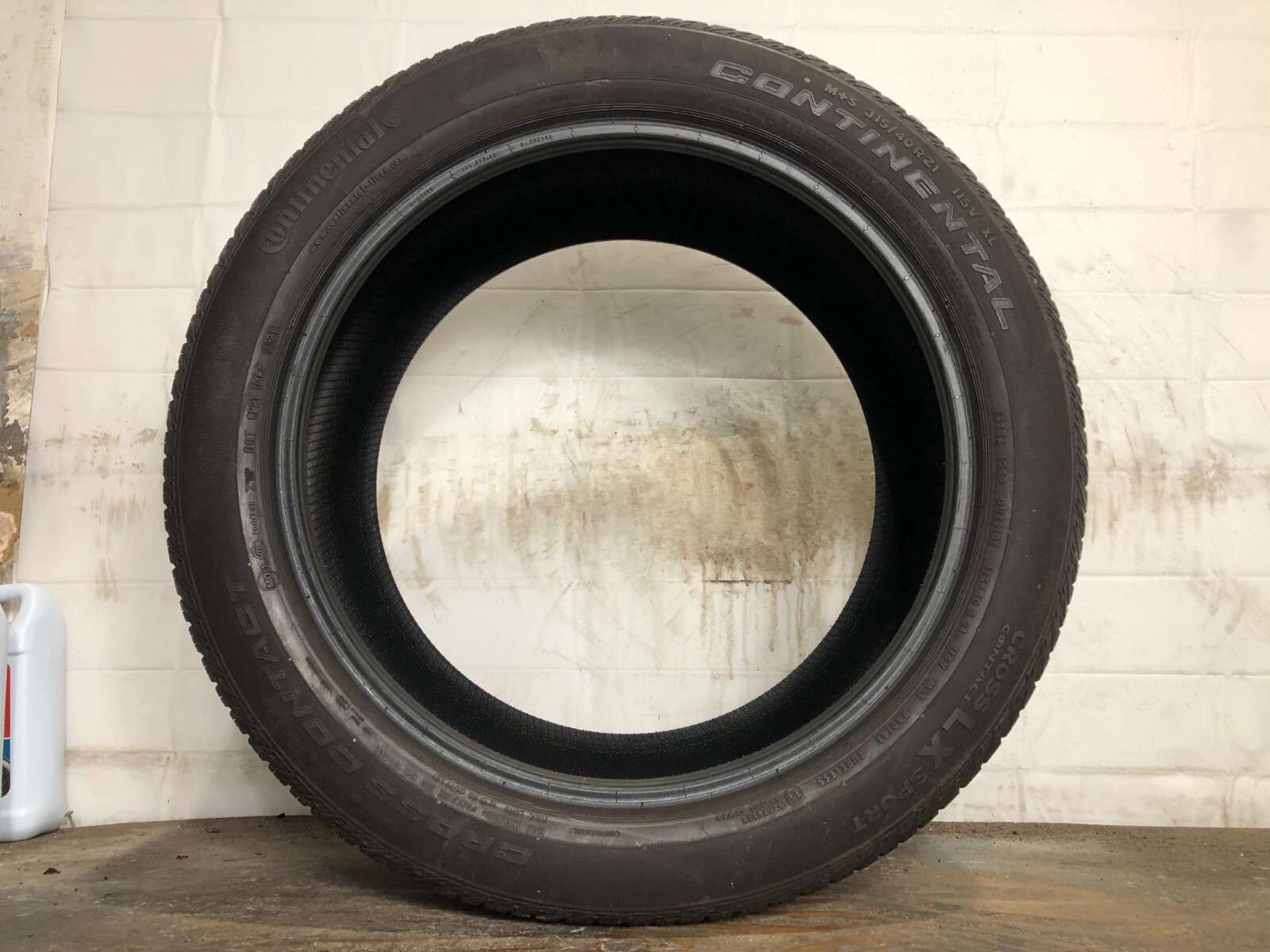 [1] Continental CrossContact LX Sport P315/40R21 315 40 21 Tire 7.5-8.0/32
