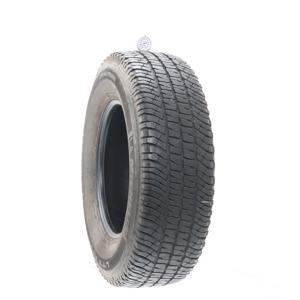 Set of (4) Used LT 245/75R17 Michelin LTX A/T2 121/118R – 8.5-9.5/32