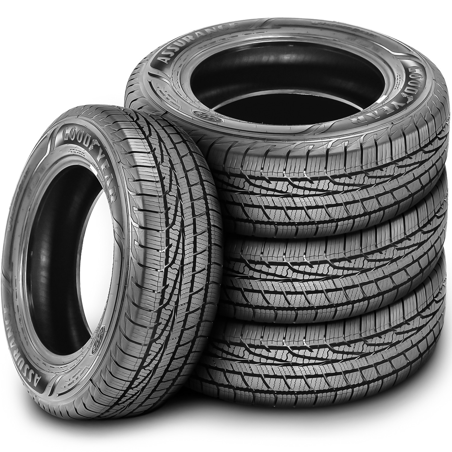 4 Tires Goodyear Assurance WeatherReady 255/55R18 109V XL A/S All Season