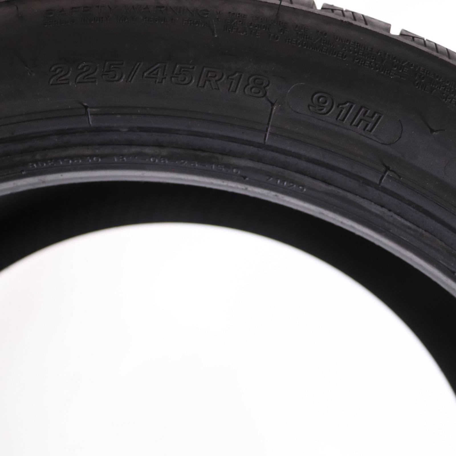 Used 225/45R18 Bridgestone Turanza LS100 MOE RFT – 91H – 7.5/32