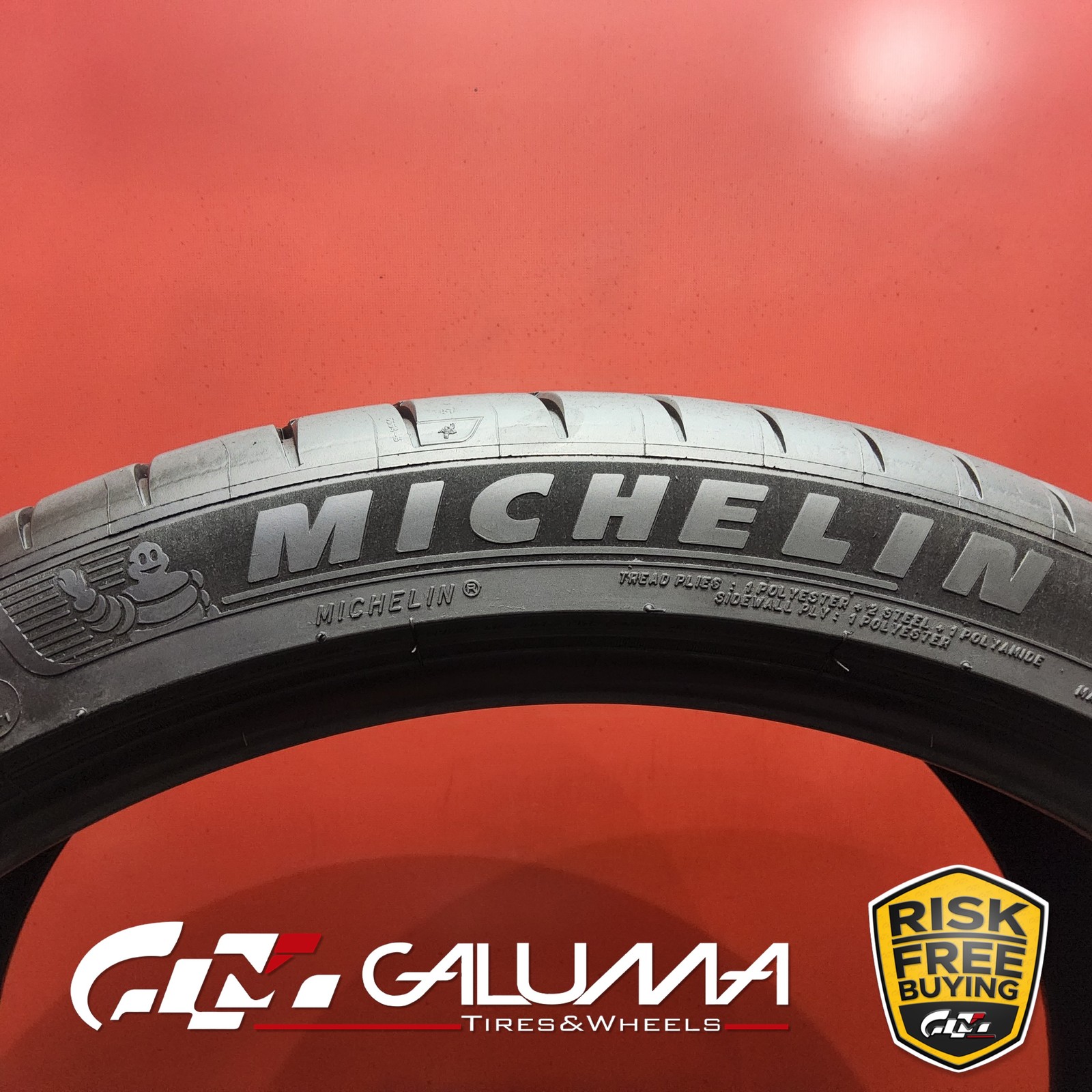 Set of 2 Tires Michelin Pilot Sport 4S ★ XL 315/30ZR22 107Y No Repairs #96263