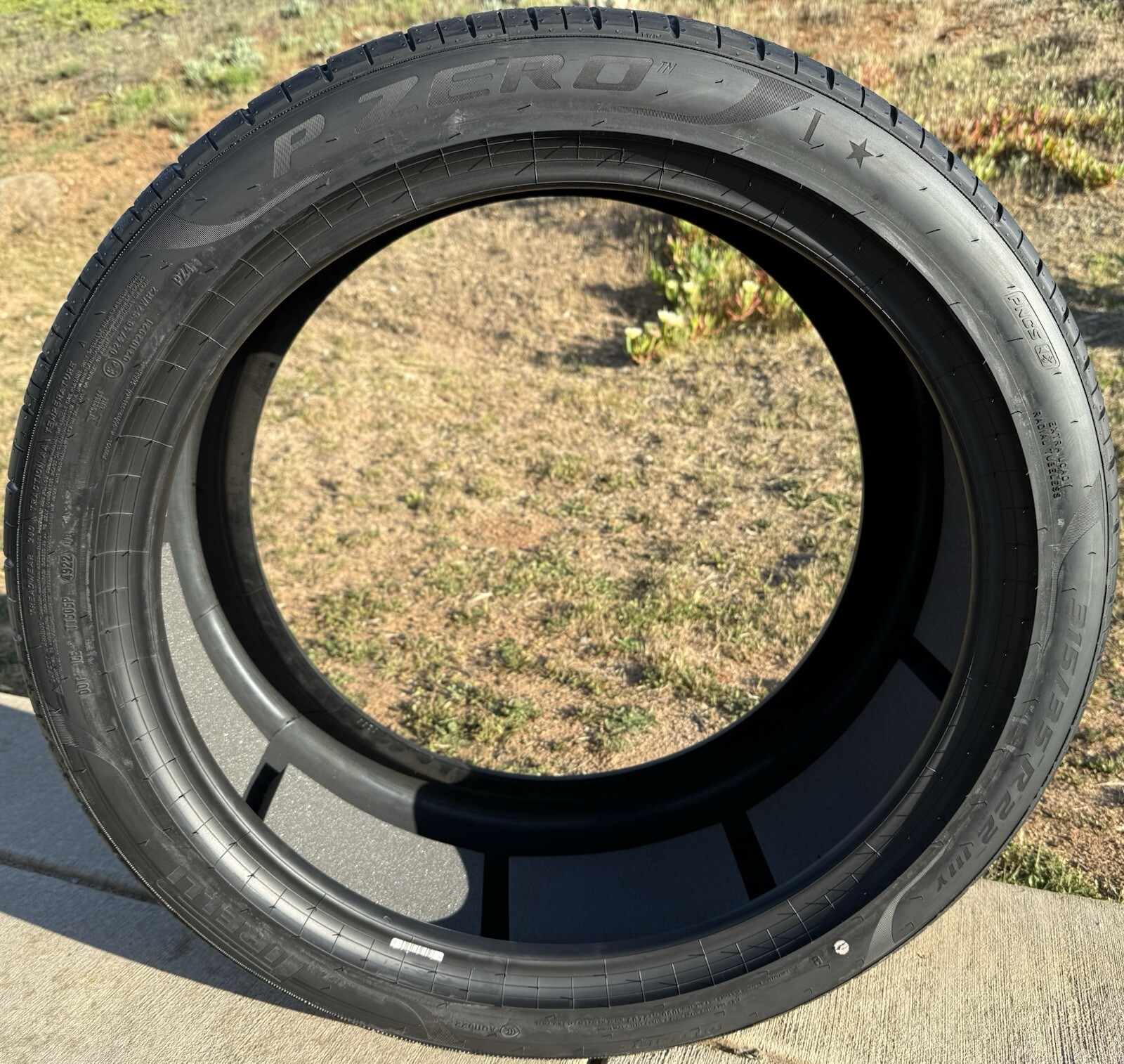 TWO BRAND NEW 315/35R22 111Y Pirelli P Zero PZ4 PNCS Foam BMW XM Hybrid Tires
