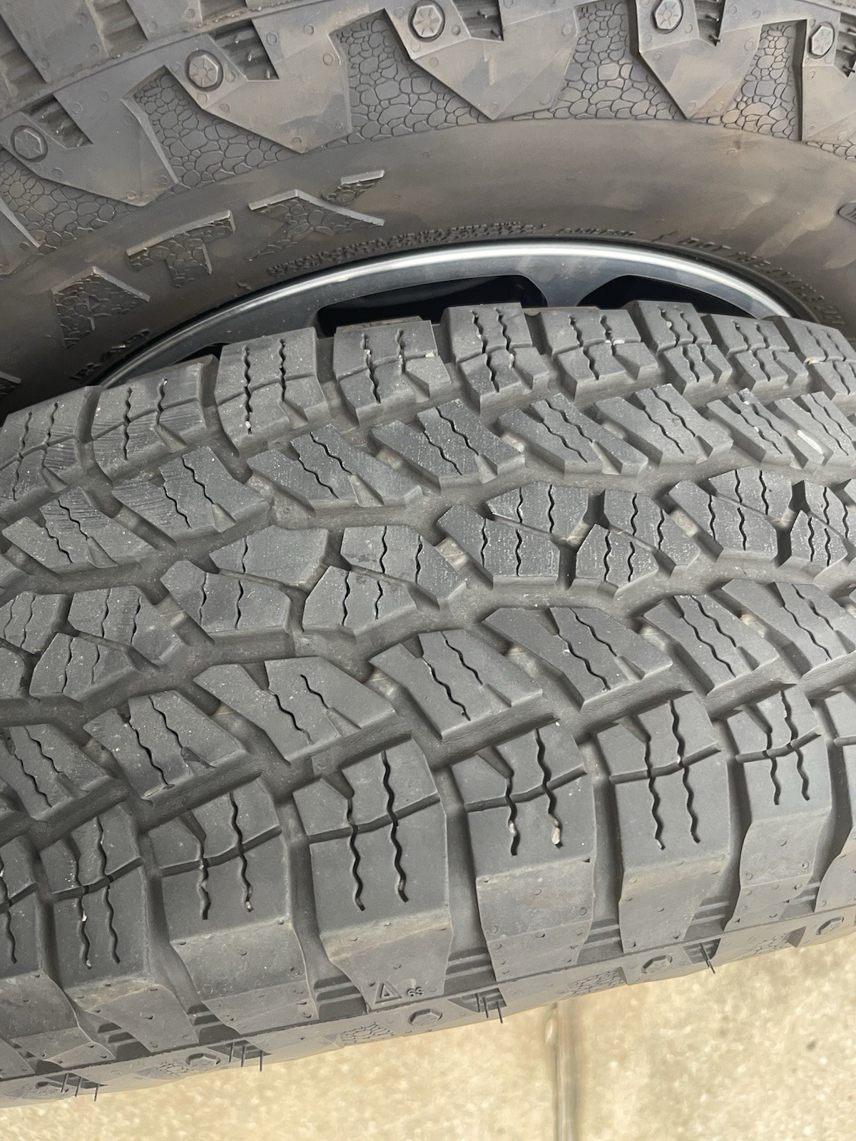 Tires Only 7909 Miles On Them 1 of Them Have 0 Miles On It. New