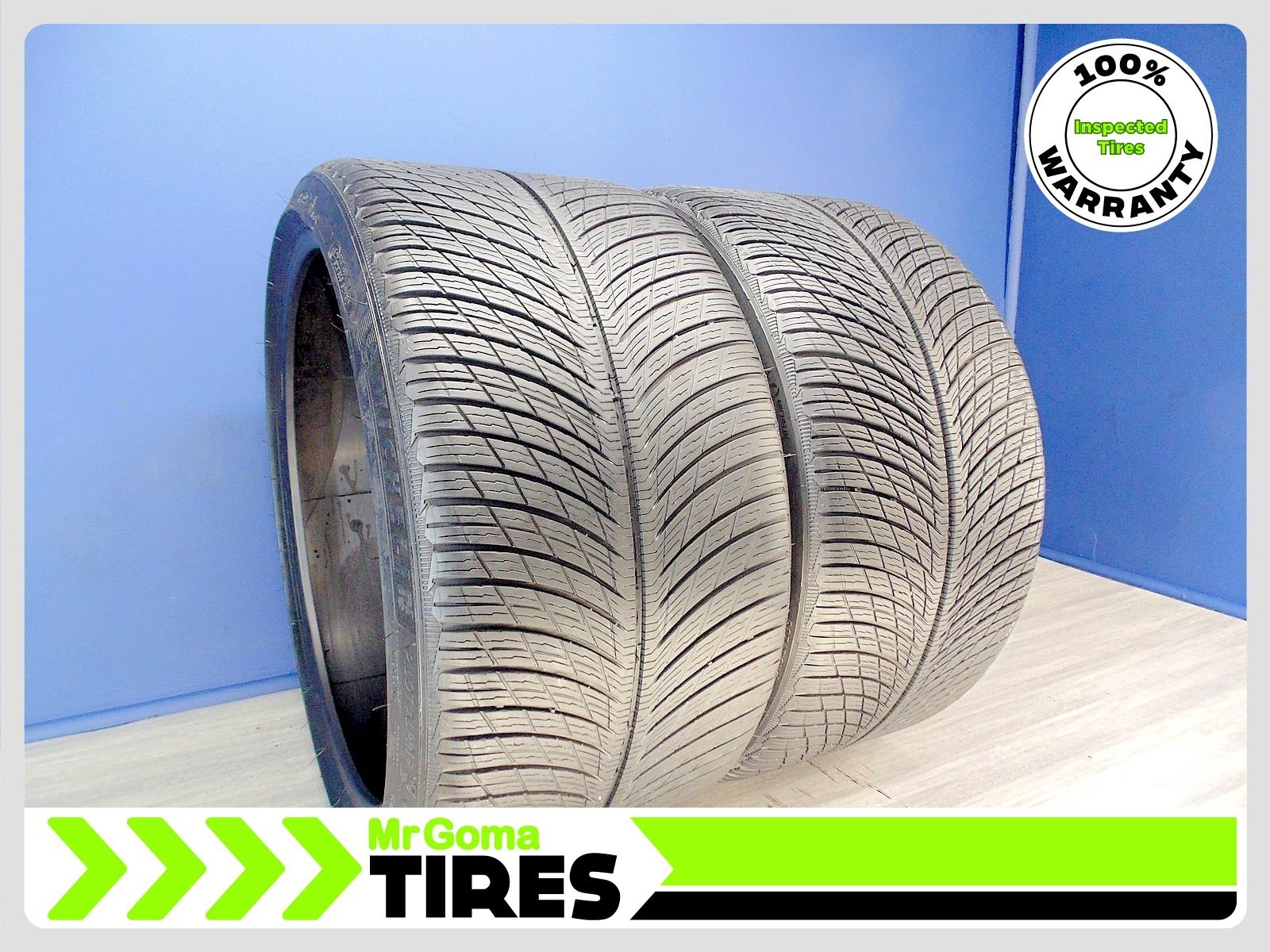 2 MICHELIN PILOT ALPIN 5 NA5 XL 305/30R21 USED TIRES 7.3/32 TREAD 104V 3053021