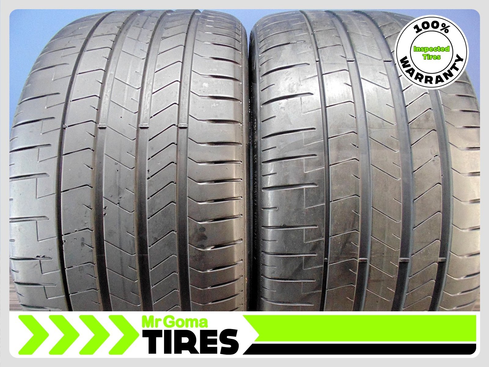 2 PIRELLI P ZERO TM PZ4 II XL 315/30R22 USED TIRES 7.2/32 TREAD 107Y 3153022