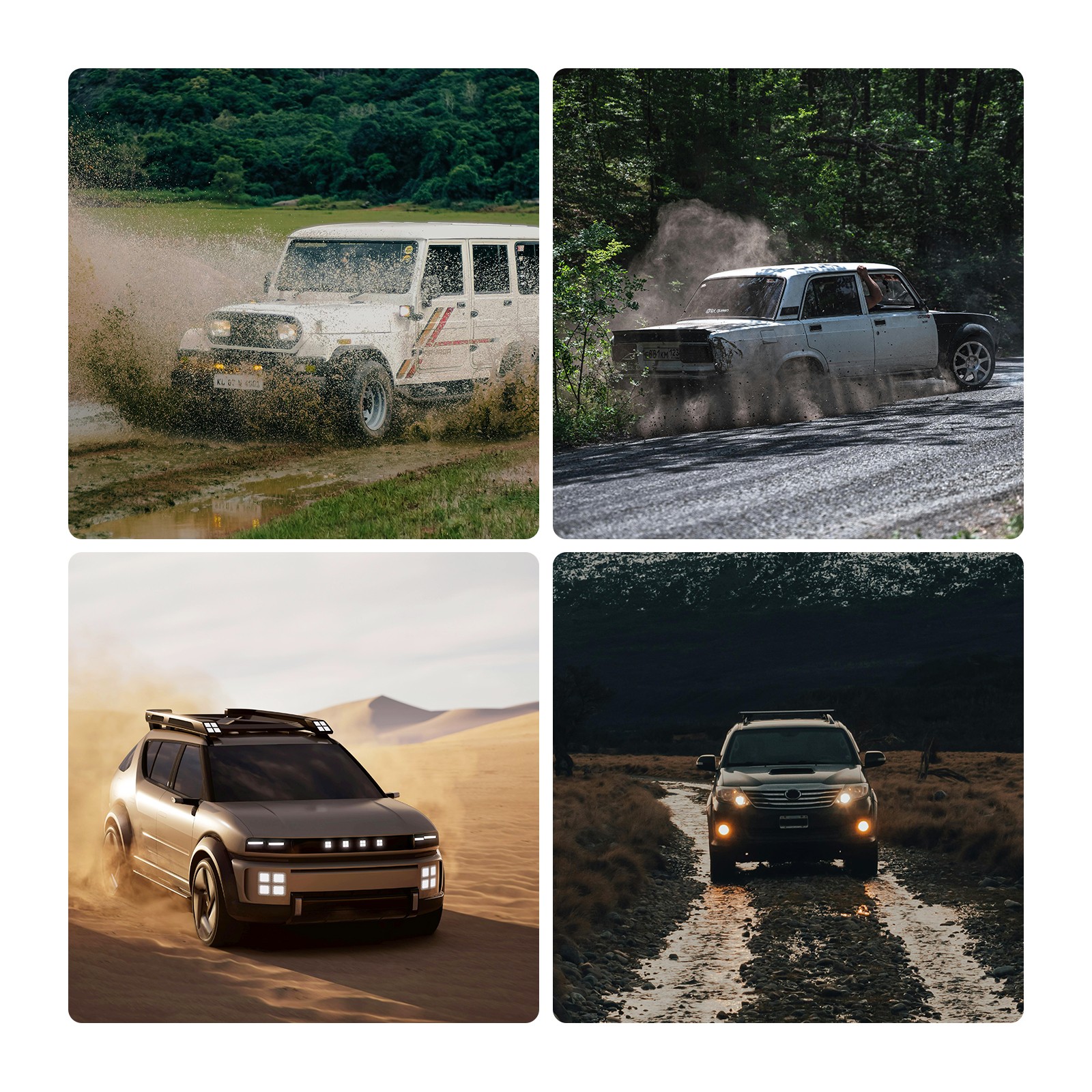 Set of 1 TERRA Off Road 275/60R20 115T Tire 9.6mm Tread 660AA BSW 50000 Miles