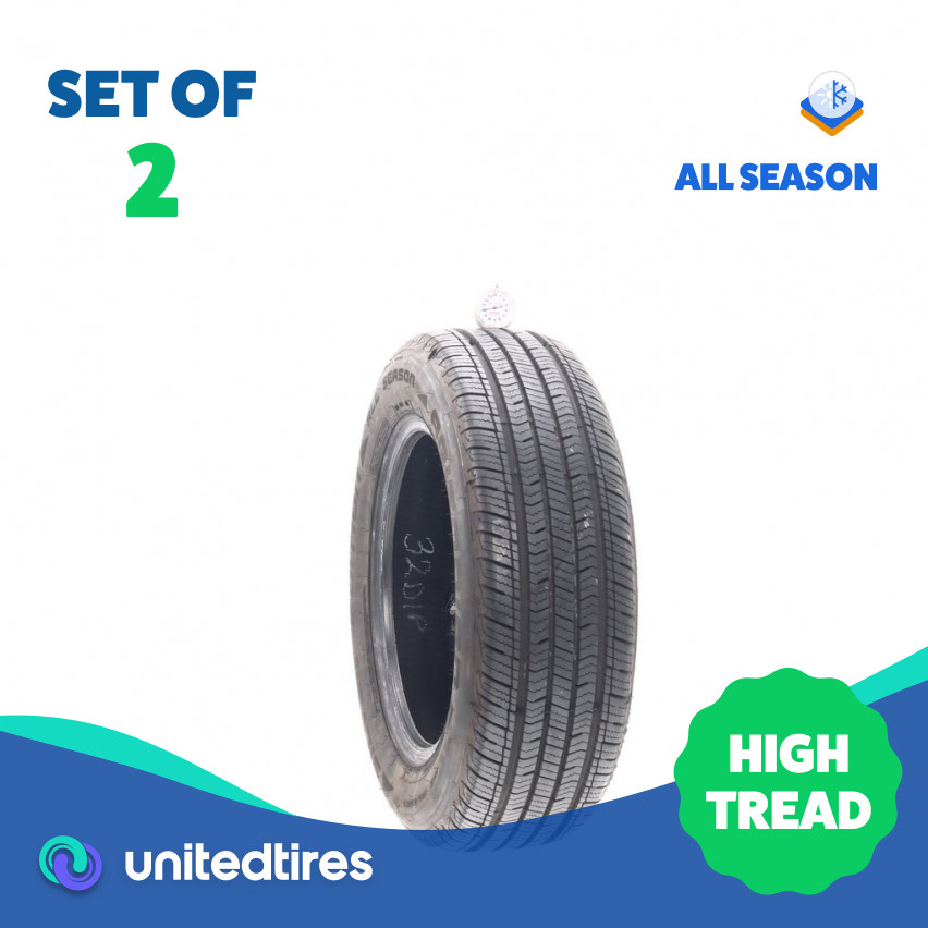 Set of (2) Used 195/65R15 Arizonian Silver Edition 91H – 10/32
