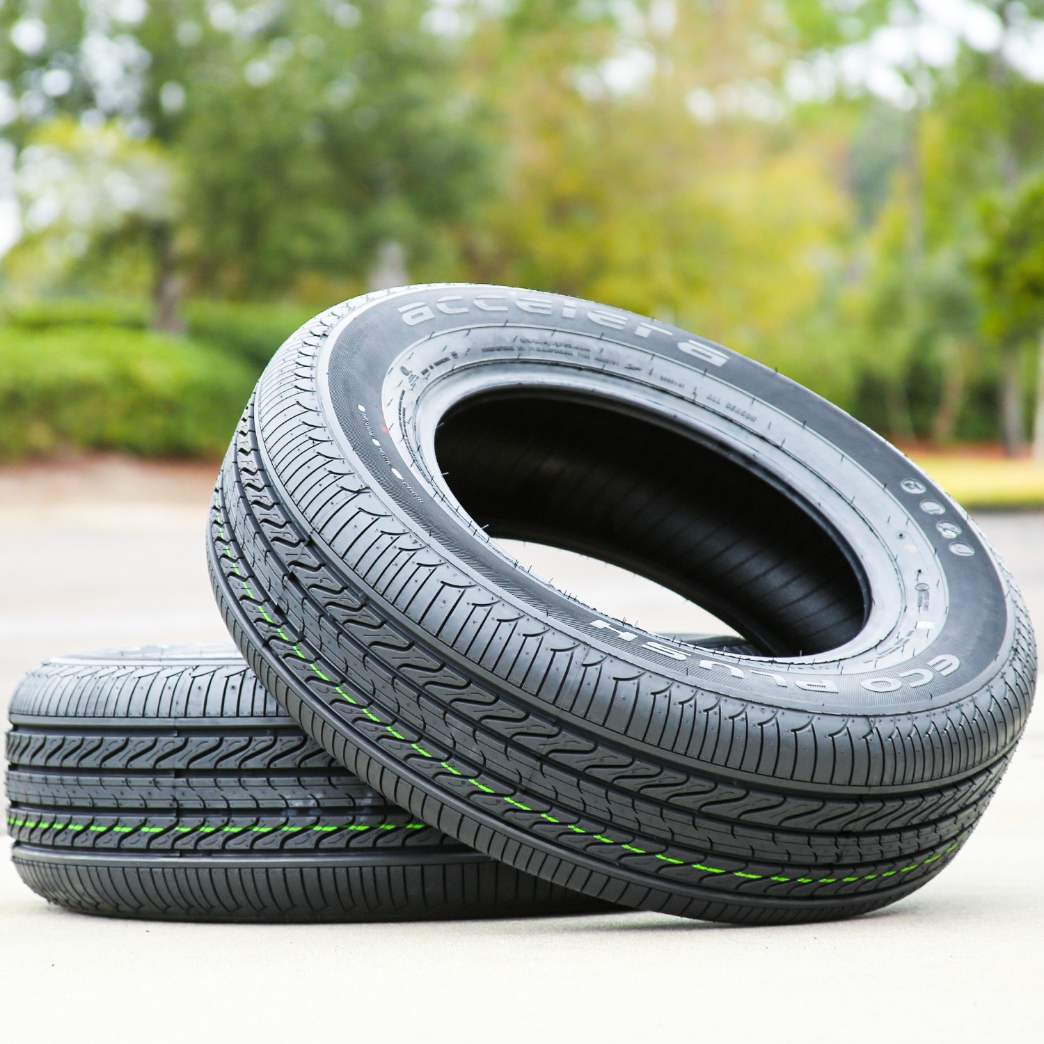 4 Tires 185/70R14 Accelera Eco Plush AS A/S All Season 88H