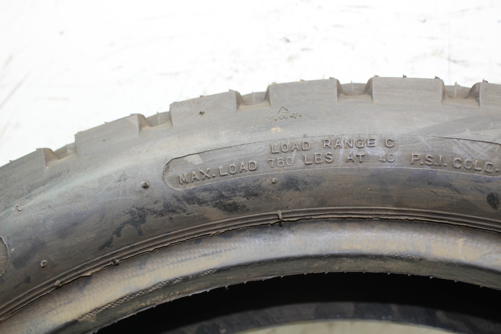 CHENG SHINO REAR TIRE TUBE TYPE 4.50/85H -17 (NTR17-07)