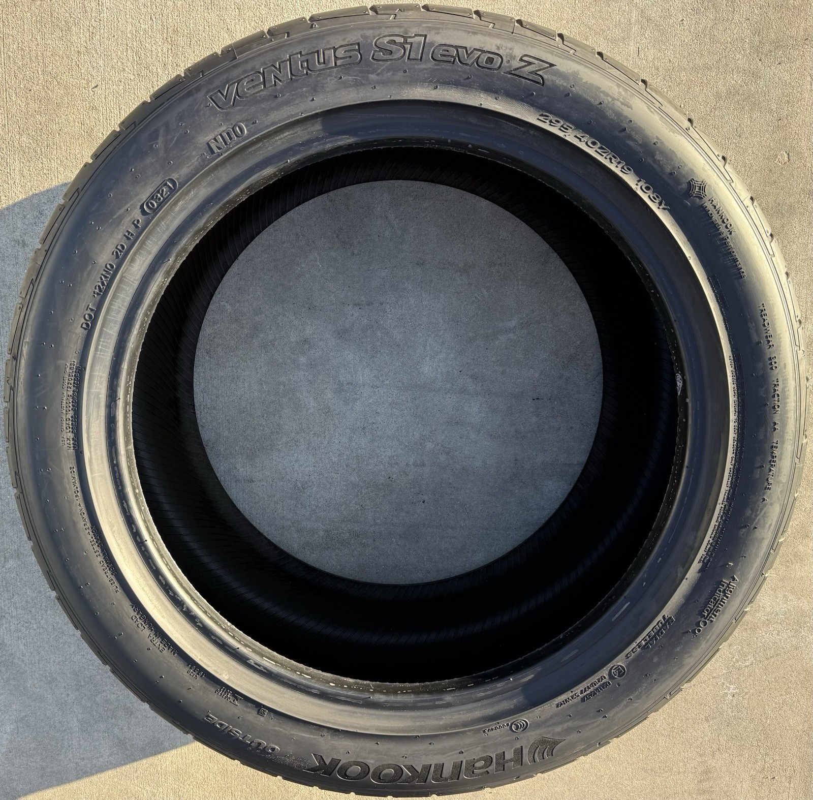 TWO BRAND NEW 295/40ZR19 108Y Hankook Ventus S1 evo Z ND0 Porsche Panamera Tires