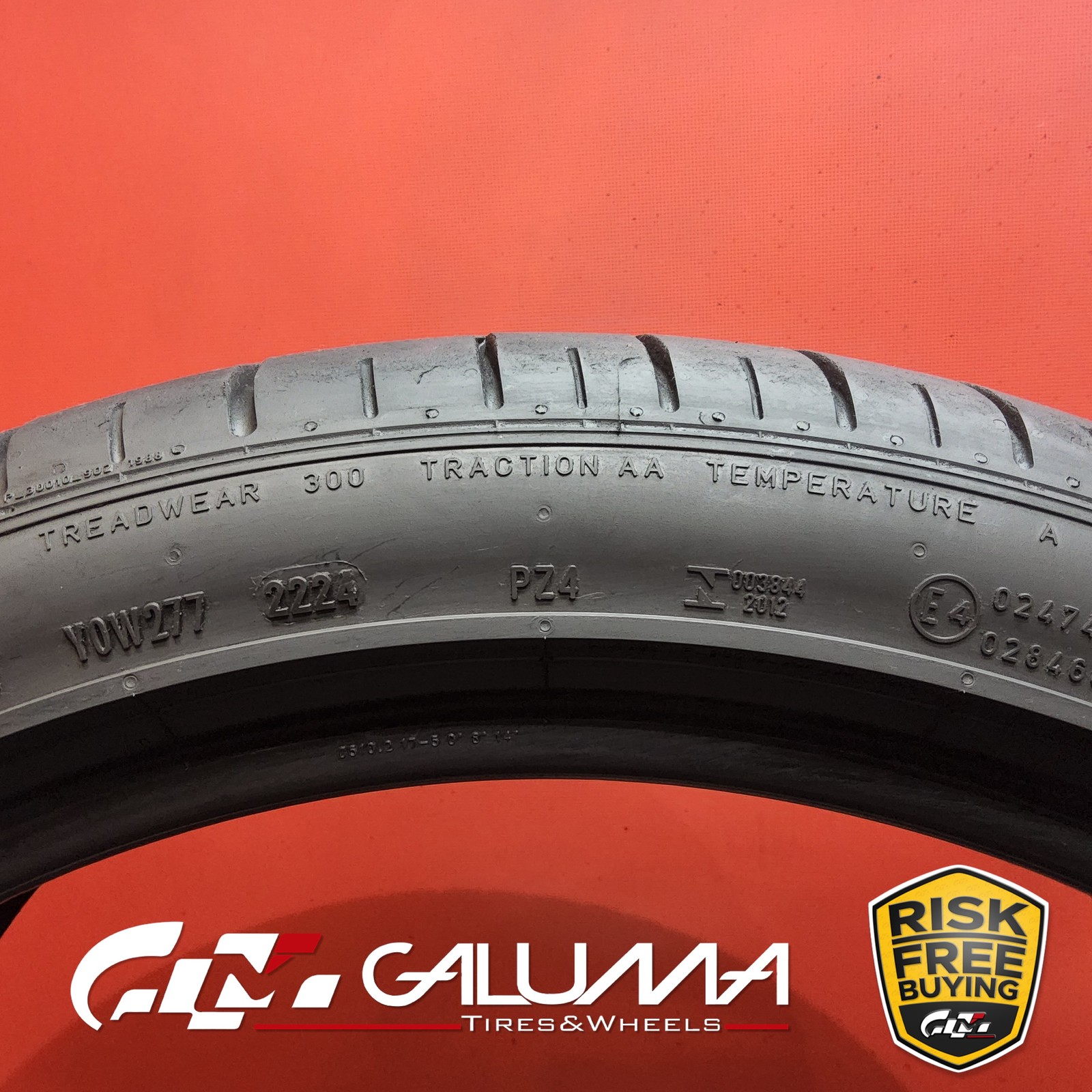 1 Tire LikeNEW Pirelli P-Zero (PZ4) ★ XL 275/35ZR20 275/35/20 No Repairs #95170