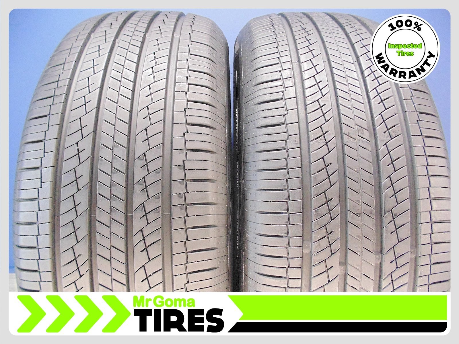 2 NEXEN ROADIAN GTX SUV 235/60R18 USED TIRE 8.1/32 TREAD 103H 2356018