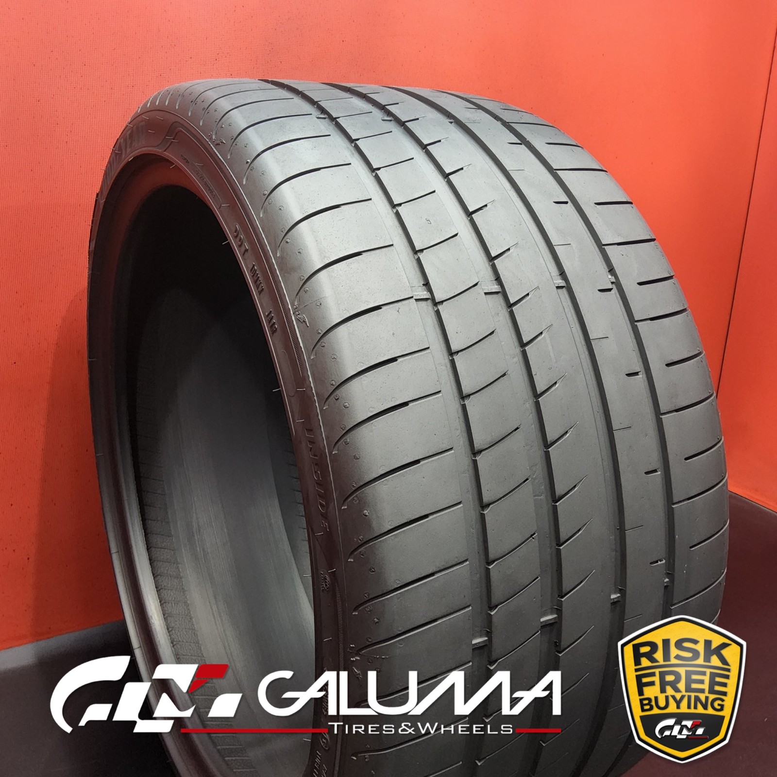 1 (One) Tire LikeNEW Goodyear Eagle F1 Asymmetric 3 305/30ZR21 305/30/21 #89294