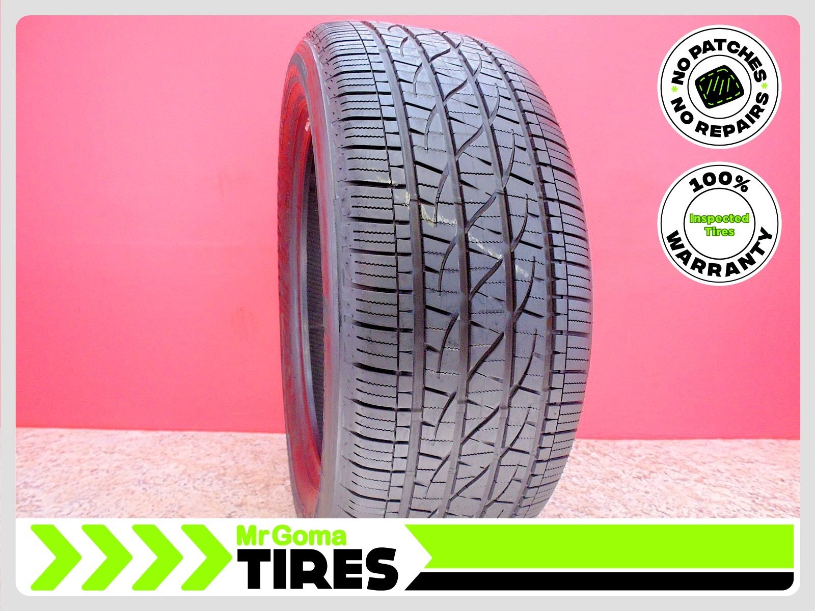 1 FIRESTONE DESTINATION LE3 XL 255/50R19 USED TIRE 7.3/32 TREAD 107H 2555019