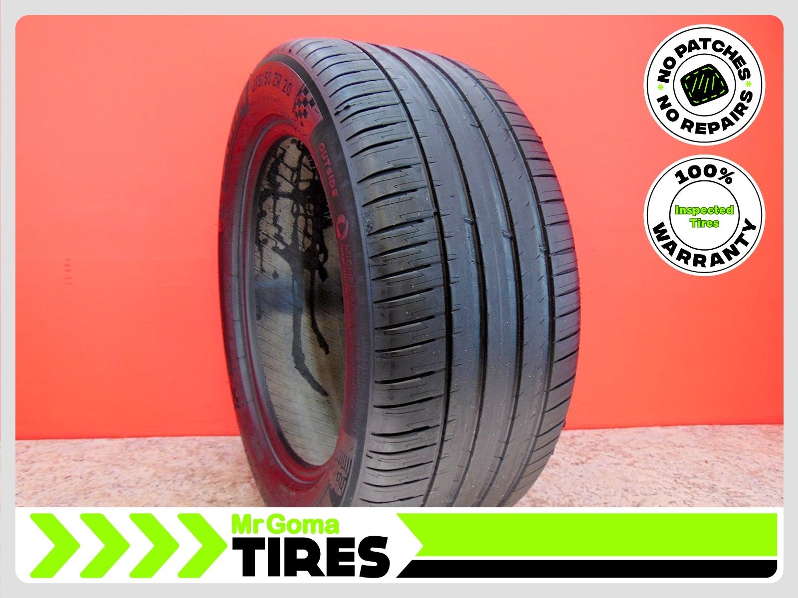 1 MICHELIN PILOT SPORT 4 SUV MO1 XL 275/50ZR20 USED TIRE 7.9/32 TREAD 113Y