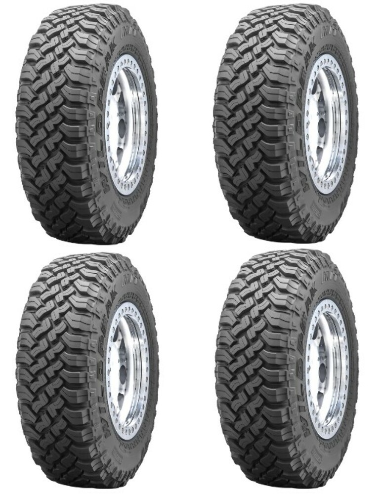 Set 4 LT285/75R16/10 Falken Wildpeak M/T01 126/123Q Tires 2857516