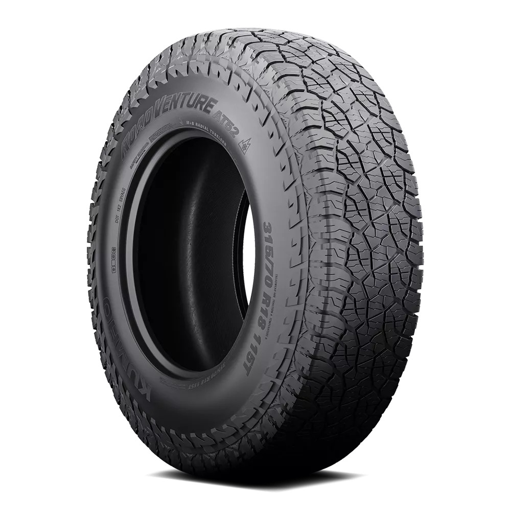 Set of 2 Kumho Road Venture AT52 LT275/55R20/10 10-Ply 120S Tires 2755520 275 55