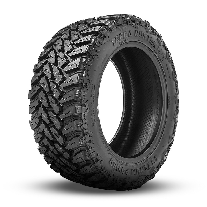 1 Venom Power Terra Hunter M/T 275/55R20 120/117Q Mud Tires [ Load E, 10 PLY ]
