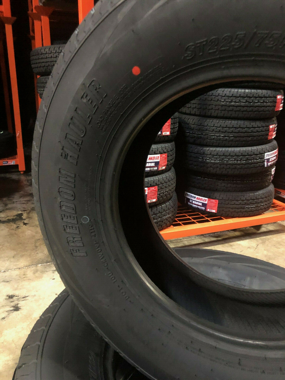 1 NEW ST205/75R14 Freedom Hauler Trailer Tires 8 PLY 205 75 14 ST 2057514 R14 ST