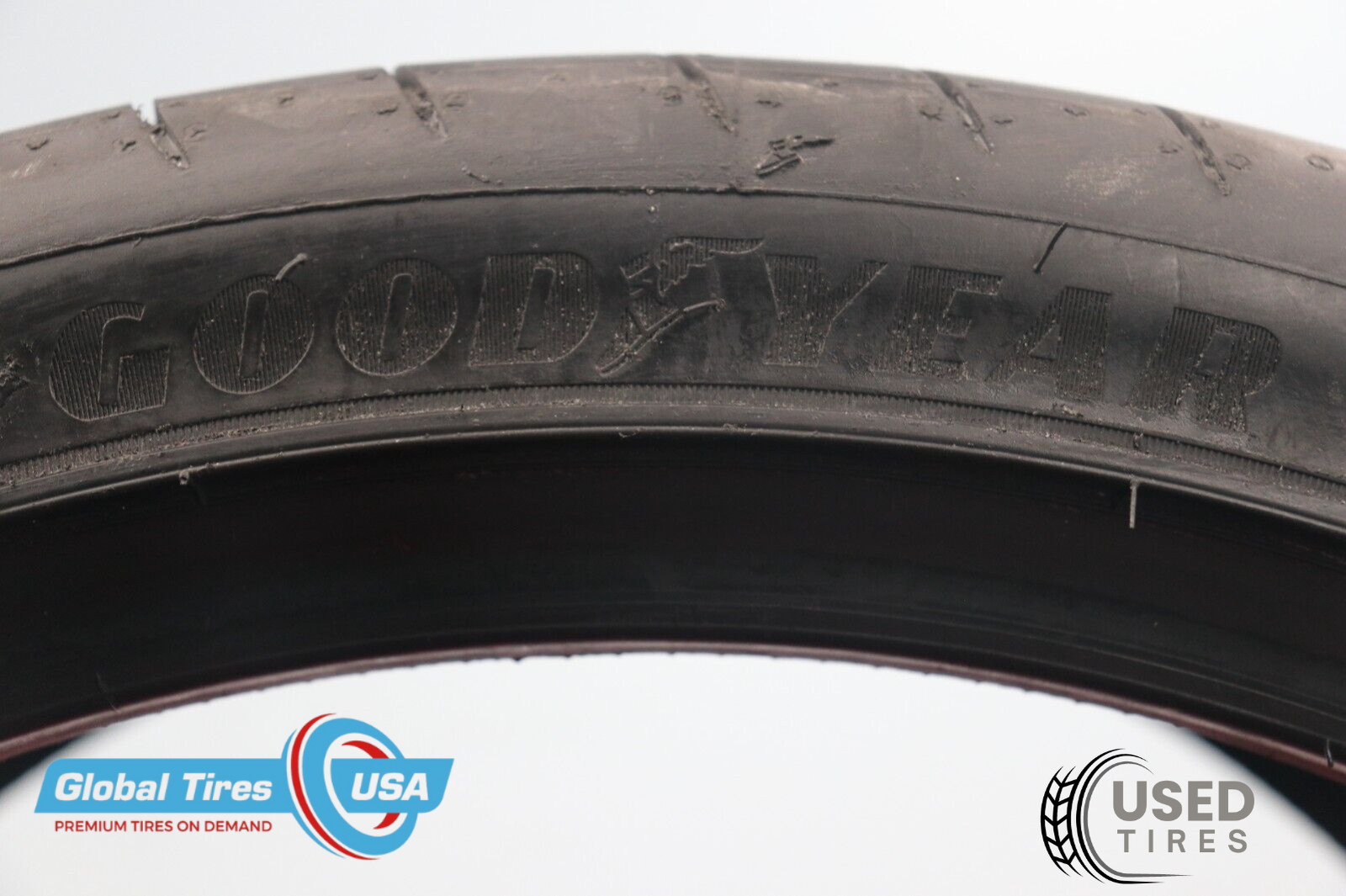 4 Used GoodYear Eagle F1 Asymmetric 3 NFO 305/30ZR21 104Y & 265/35ZR21 101Y