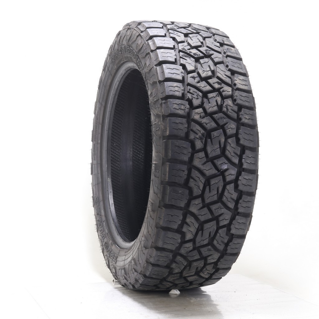 Driven Once LT 285/55R22 Toyo Open Country A/T III 124/121S – 16.5/32