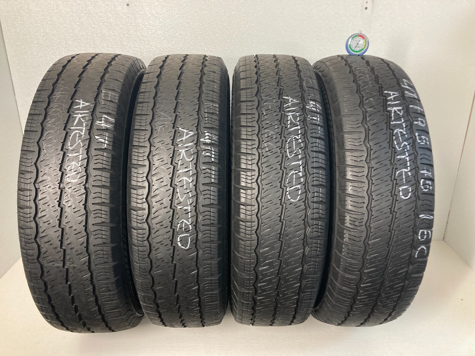 NO SHIPPING ONLY LOCAL PICK UP Set 4 Tires 195 75 16 Continental VanContact A/S
