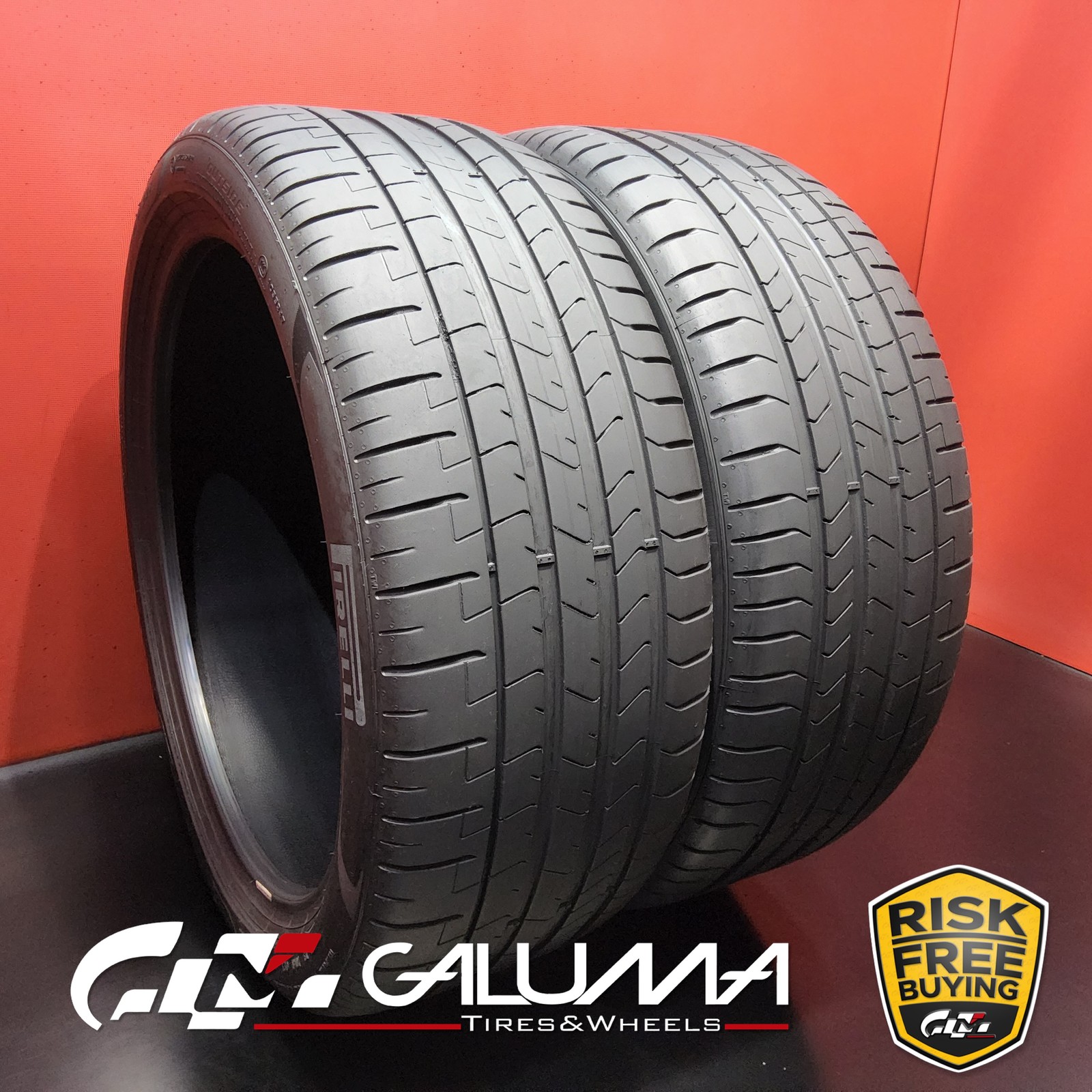 Set of 2 Tires Pirelli P-Zero (PZ4) ★ MO XL 245/40/20 R20 99Y No Repairs #95901