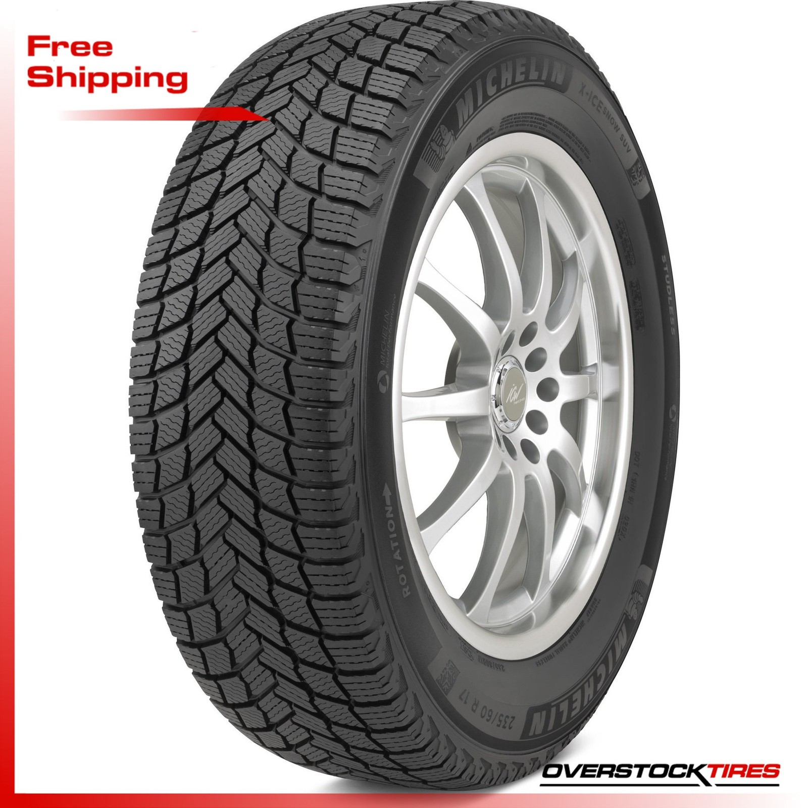 2 NEW 285/60R18 Michelin X-Ice Snow SUV 116T Tires 285 60 R18