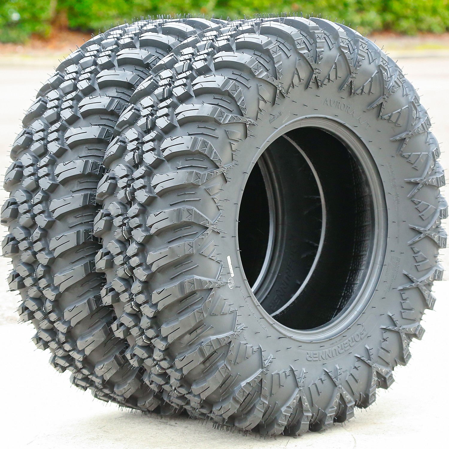 Forerunner Aurora A/T 25×10.00R12 25x10R12 67J 8 Ply All Terrain ATV UTV Tire